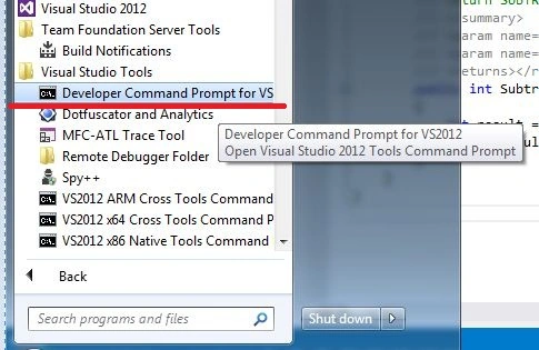 VisualStudio 