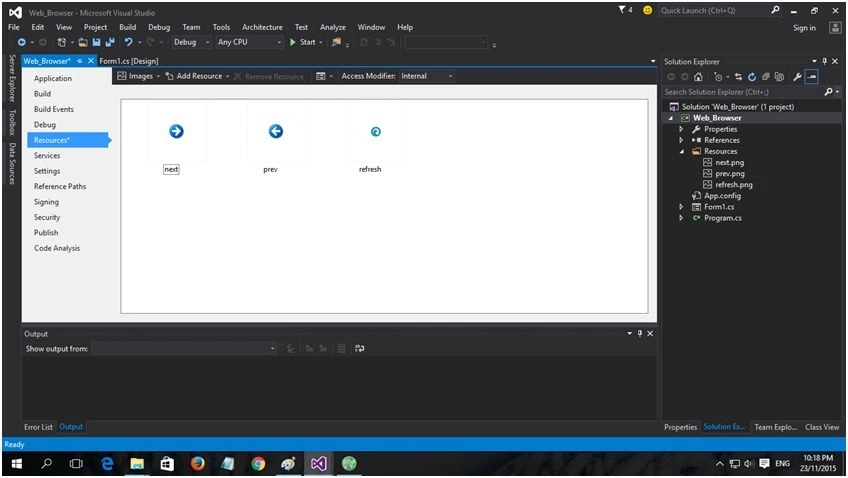 Resource folder