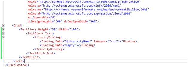 XAML Code