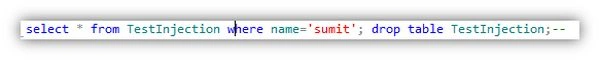 TestInjection