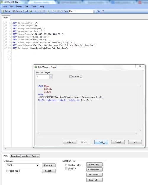 file wizard script