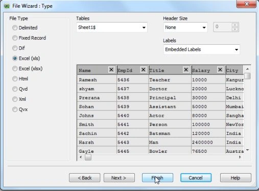File wizard