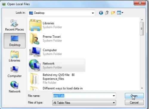 local file