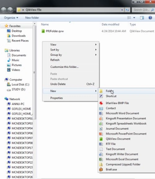 create directory