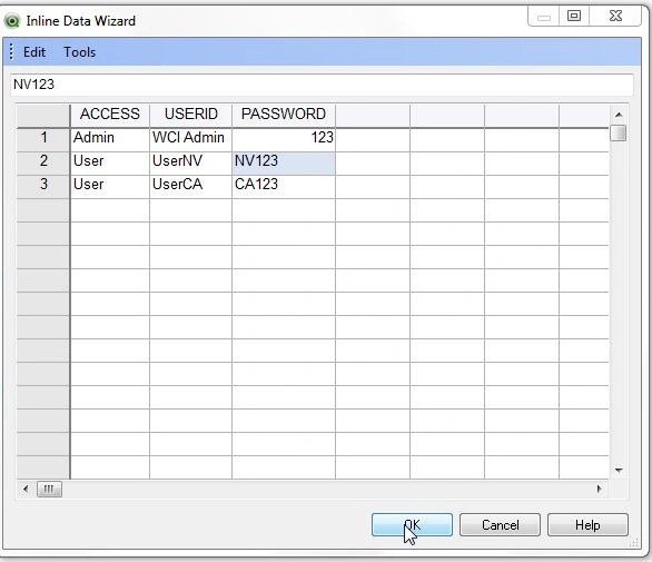 Create the unline data