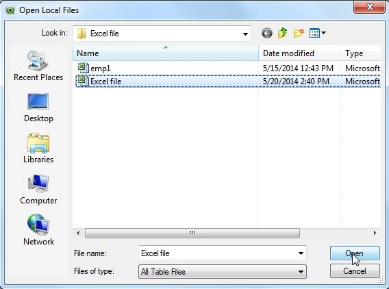 local file