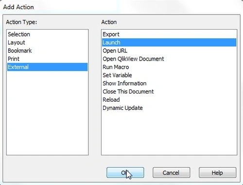 select action