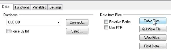 table files