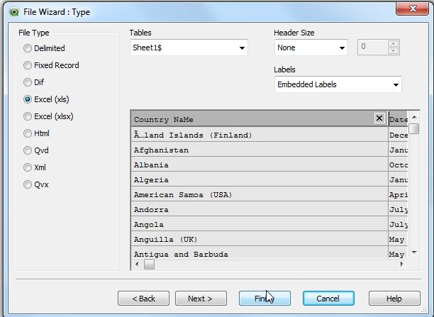 File wizard