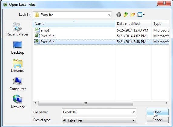local file