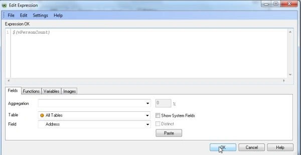 QlikView variable