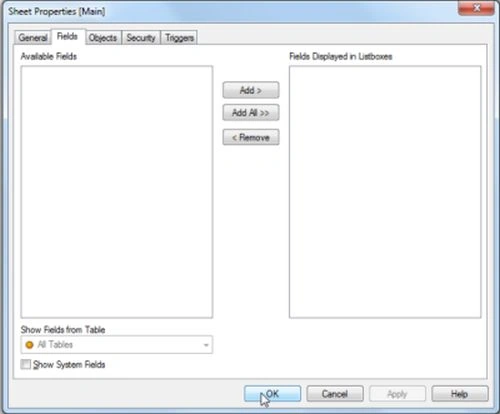 Sheet Property