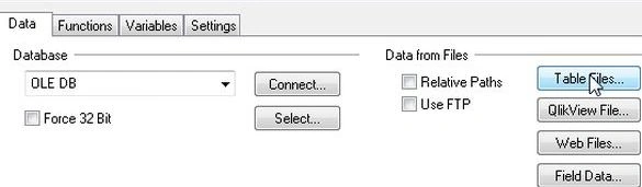 table files
