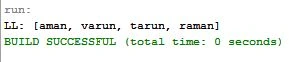 linked list in Java