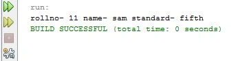 parameterized constructor