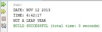 Gregorian Calendar Class