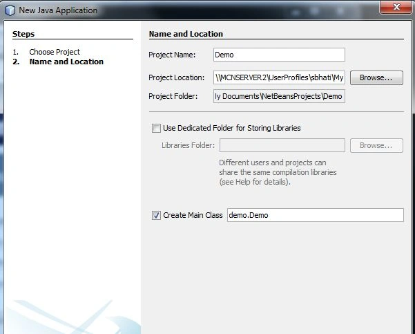 project name