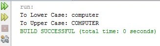 changing case of characters in string