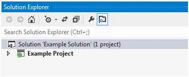Solutions Explorer
