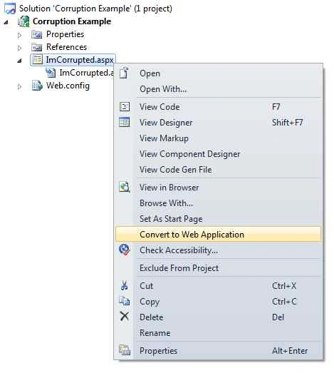Convert to web application