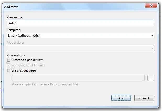 Add View 
