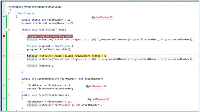 PrintStaticVariable