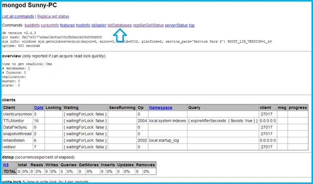 MongoDB Databases