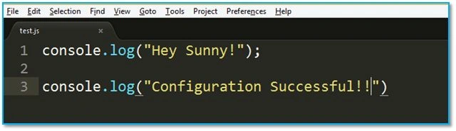 run JavaScript