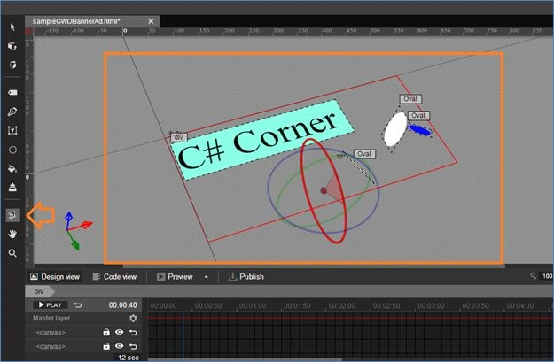 Full-3D authoring environment