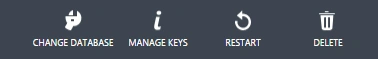 change database