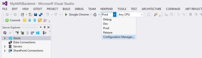 Release configuration