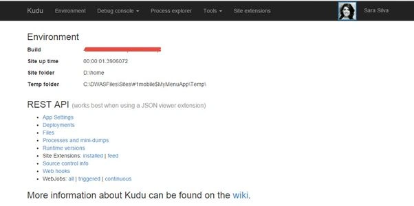 Kudu main page