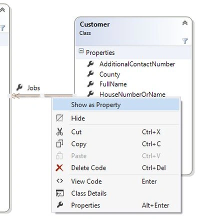 Show as Property