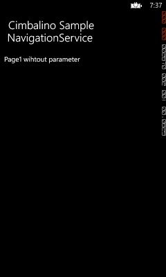 app main screen