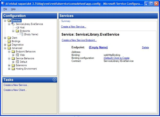 How to Create Your First RESTful Service With WCF 3.5.