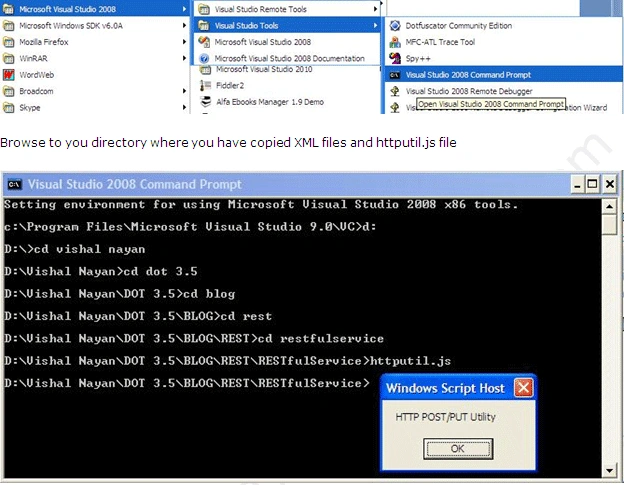How to Create Your First RESTful Service With WCF 3.5.