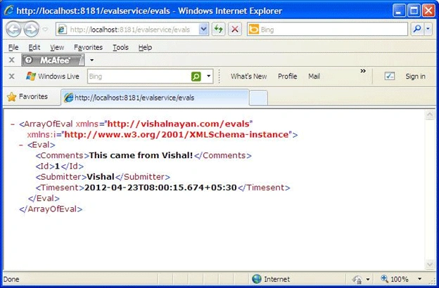 How to Create Your First RESTful Service With WCF 3.5.