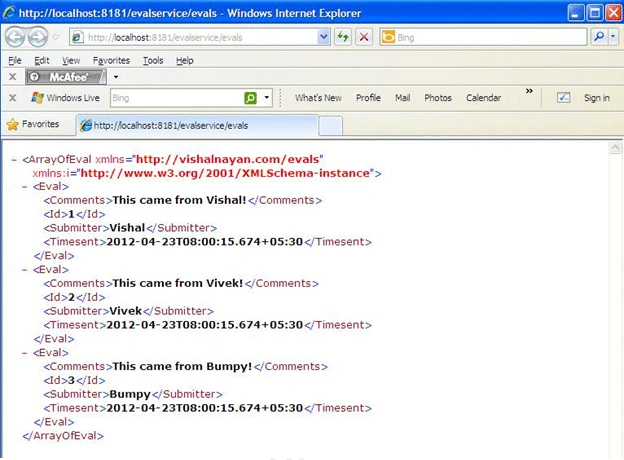 How to Create Your First RESTful Service With WCF 3.5.
