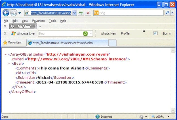 How to Create Your First RESTful Service With WCF 3.5.