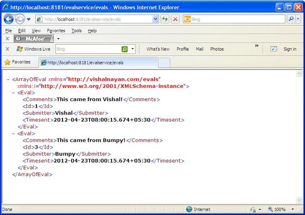 How to Create Your First RESTful Service With WCF 3.5.