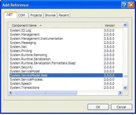 How to Create Your First RESTful Service With WCF 3.5.