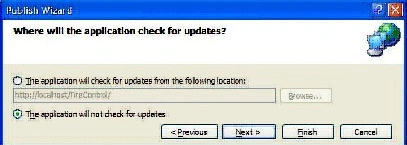 Publishing for a CD or DVD
