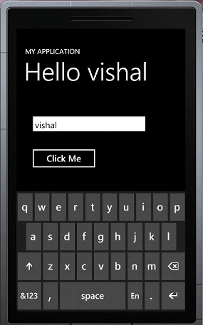 Window phone 7 
