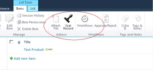 SharePoint list1