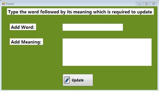 add a new form 