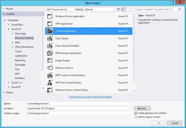 console application