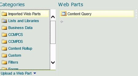 content Query