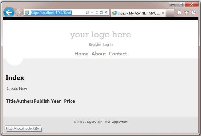 Default empty list 