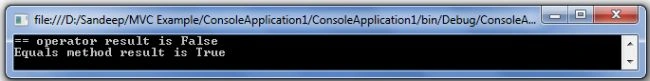 output of program 2
