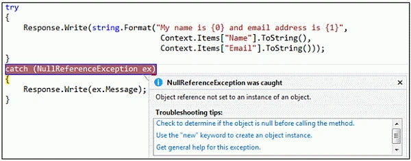 Null Exception